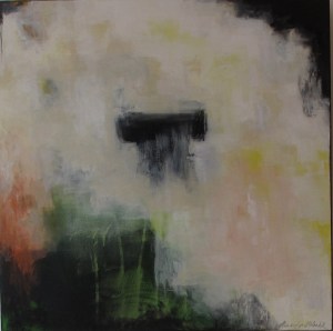 "Few Comes This Way," mixed media, 24 x 24, 2014